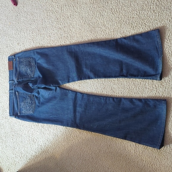 Lucky Brand Sweet' N Low Bootcut Dark Wash Denim Jeans Size 6/28 - Picture 6 of 9